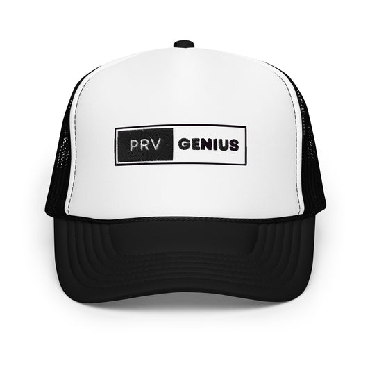 logo trucker hat