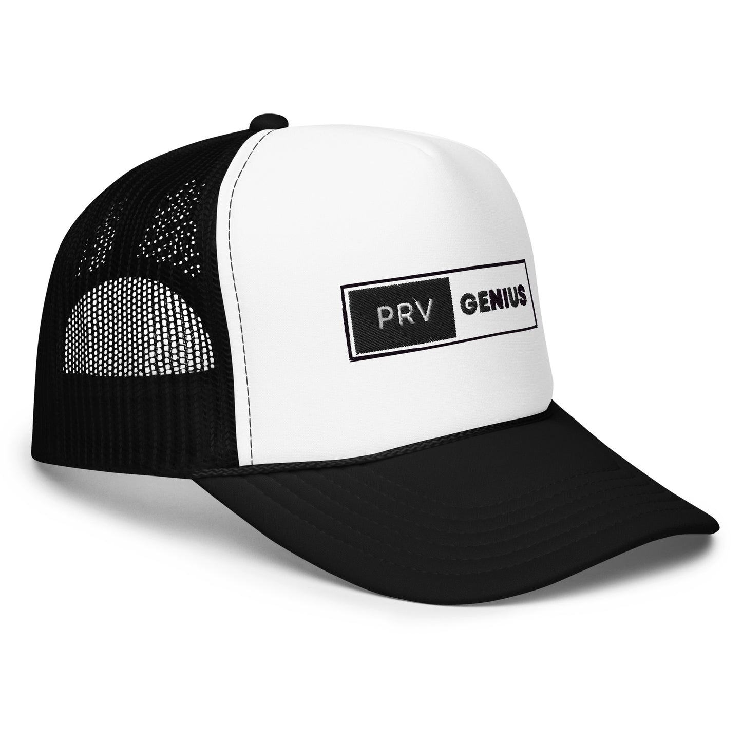 logo trucker hat
