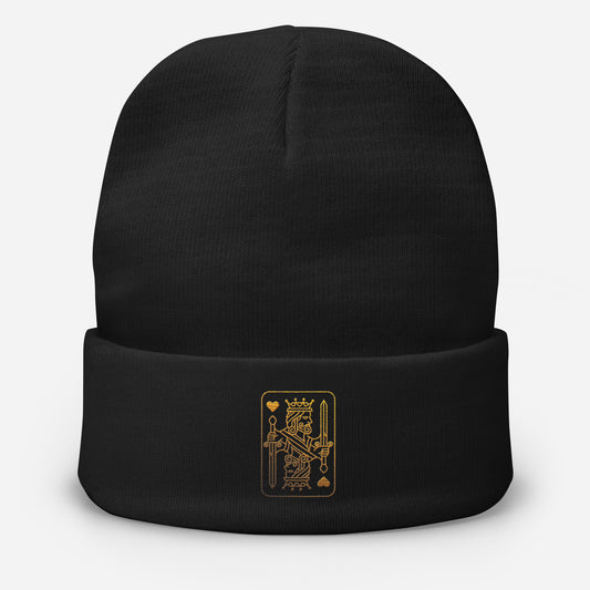 king of hearts beanie