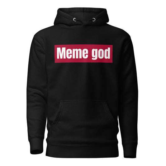 meme god hoodie
