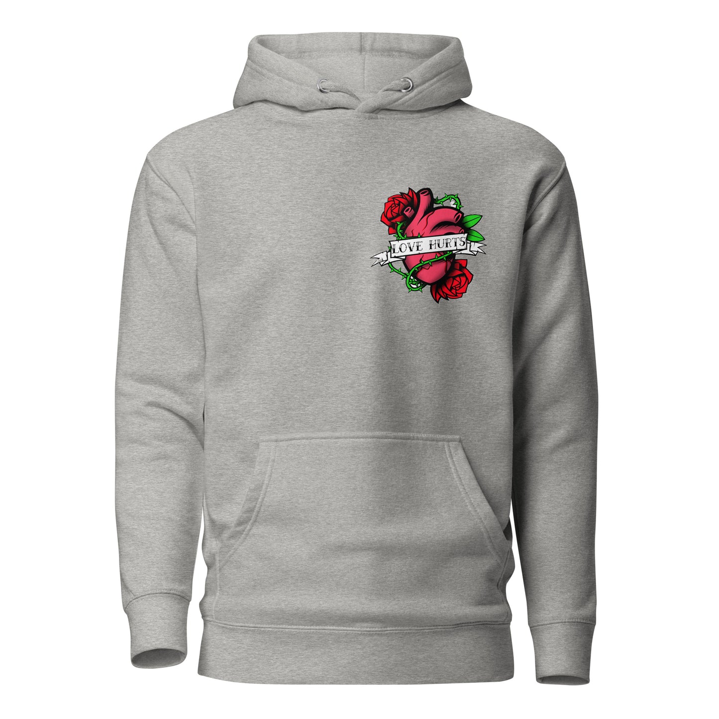 love hurts hoodie