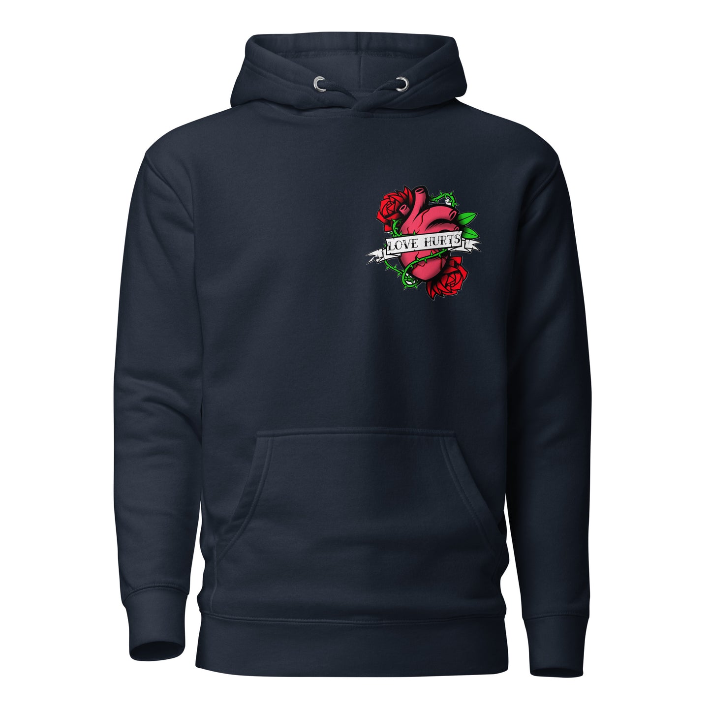 love hurts hoodie