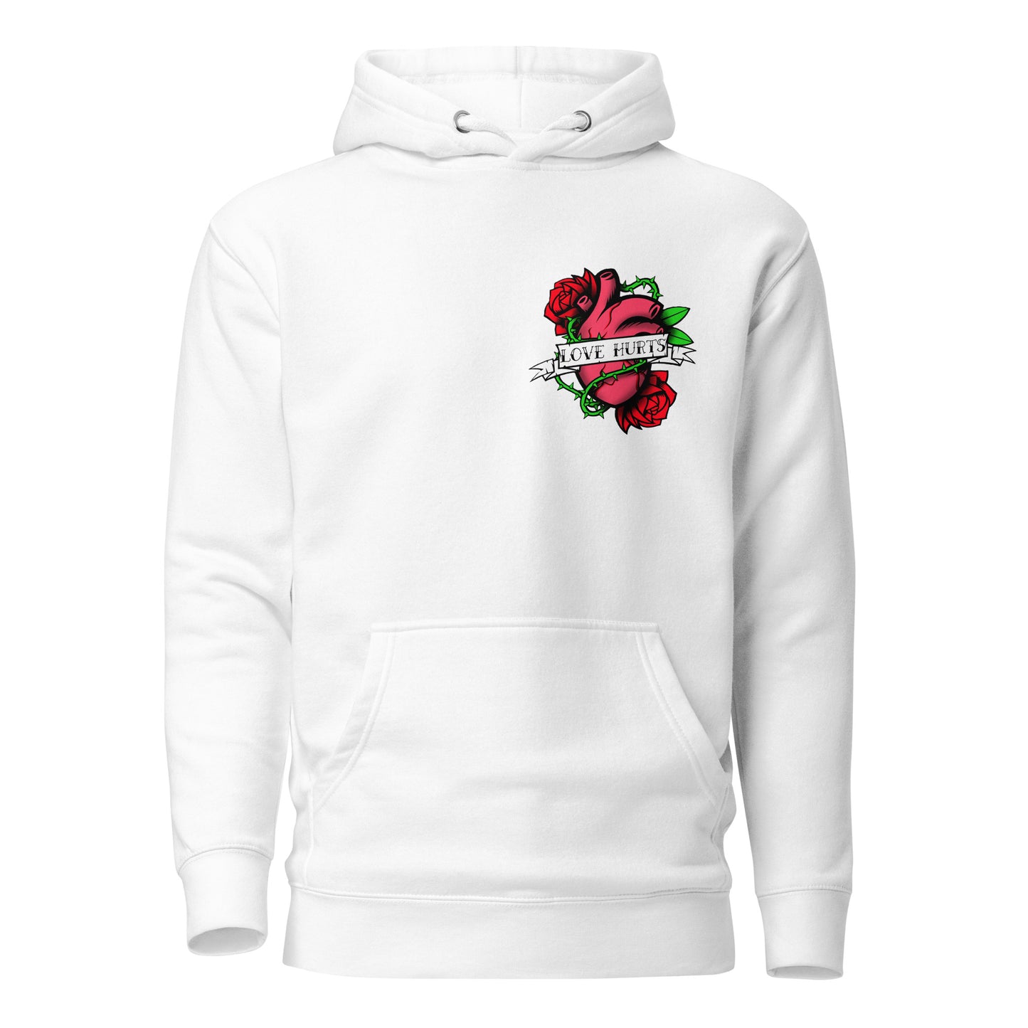 love hurts hoodie
