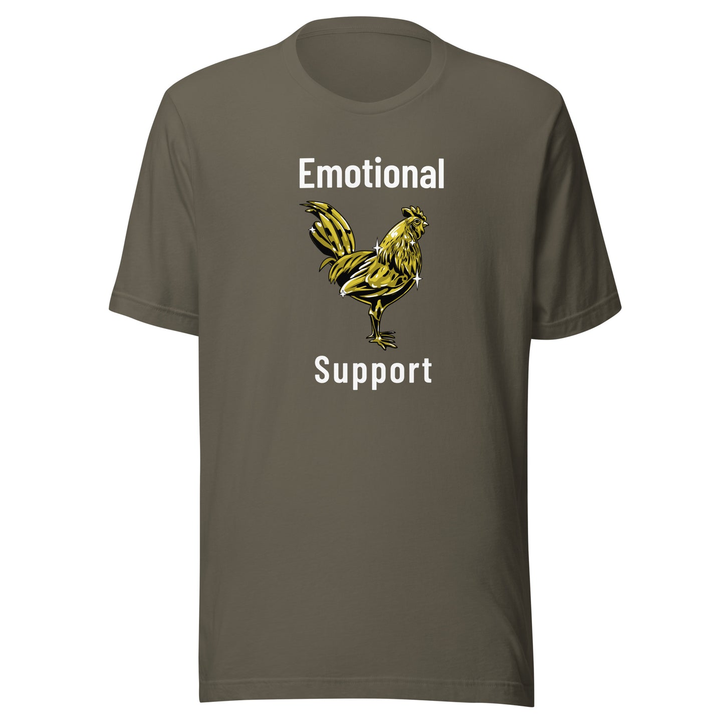 emotional support cock Unisex t-shirt