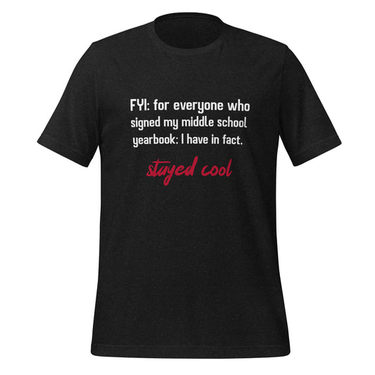 I Stayed Cool
